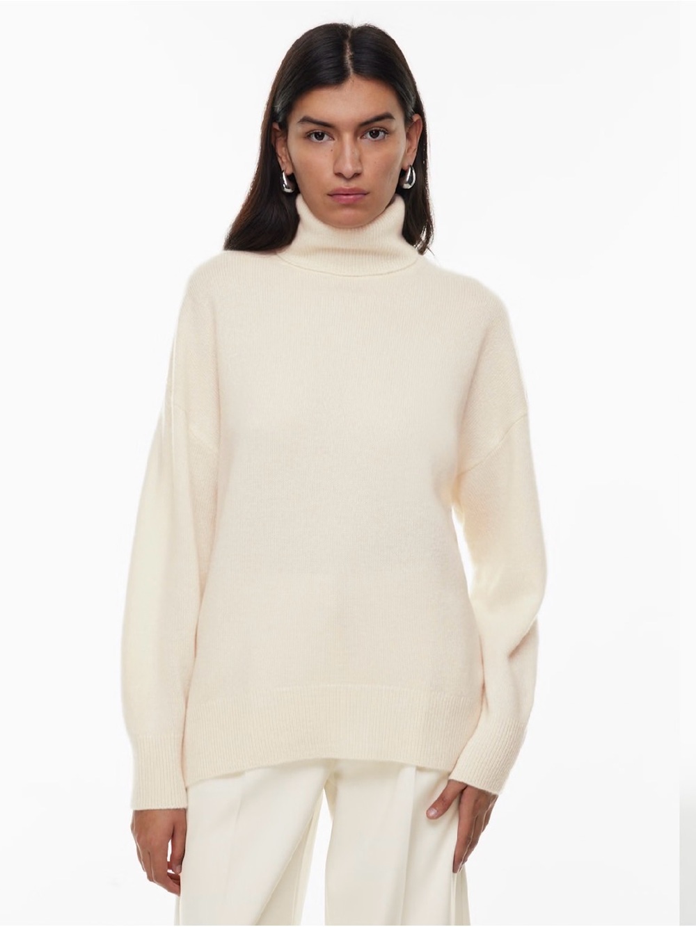 ARITZIA Babaton Luxe Cashmere Rosemont Cashmere turtleneck sweater size M